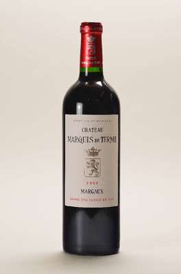 12 Flaschen 2009 Chateau Marquis de Terme, Margaux, Grand Cru Classe, ca. 75 cl, 13.5 % Vol., Füllstände: into neck, unverkostet, sehrguter ...