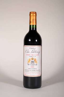12 Flaschen 1995 Chateau Cos Labory, Saint-Estephe, Grand Cru Classé, je ca. 75 cl,13% Vol., Füllstände: je ca. into neck, unverkostet, gute ...