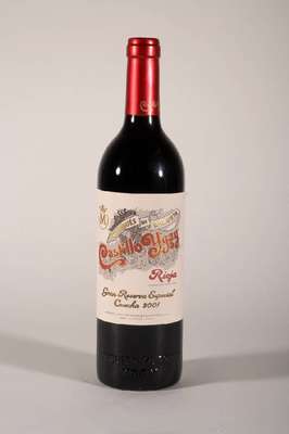 3 Flaschen 2001 Castillo Ygay Gran Reserva Especial, Rioja, Bodegas Marques de Murrieta, je ca. 75 cl, 14 % Vol., Füllstände: into neck bis high ...