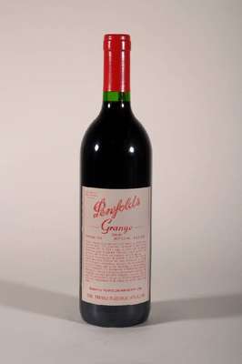 1 Flasche 1999 Penfolds Grange, Bin 95, ca. 75 cl, 14 % Vol., Füllstand: ca. into neck, unverkostet, sehr guter Erhaltungszustand, selten im ...