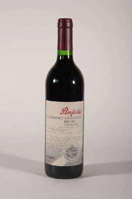 1 Flasche 1998 Penfolds Cabernet Sauvignon, Bin 707, ca. 75 cl, 13,5 % Vol., Füllstand: ca. into neck, unverkostet, sehr guter Erhaltungszustand, ...