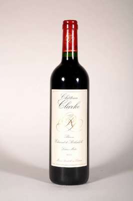6 Flaschen 2007 Chateau Clarke, Baron Edmond de Rothschild, Listrac-Medoc, je ca. 75 cl, 13 % Vol., Füllstände: je ca. into neck, unverkostet, sehr ...