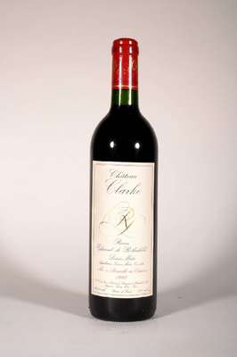 6 Flaschen 1992 Chateau Clarke, Baron Edmond de Rothschild, Listrac-Medoc, je ca. 75 cl, 12,5 % Vol., Füllstände: je ca. into neck, unverkostet, ...