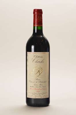 6 Flaschen 1994 Chateau Clarke, Baron Edmond de Rothschild, Listrac-Medoc, je ca. 75 cl, 12,5 % Vol., Füllstände: je ca. into neck, unverkostet, ...