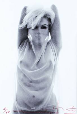 Bert Stern, 1929-2013, Marilyn Arabian, Iris-Print, Aufnahme von 1962, handsign., num 41/72, zusätzlich mit Echtheitszertifikat sign. von Bert ...