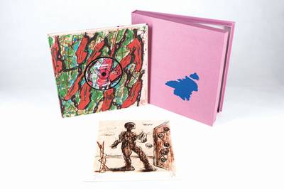 Markus Lüpertz, geb. 1941, Ich Orpheus, 1995, bestehend aus einer Radierung, handsign., num. 28/30, Platte 24,5 x 24 cm, einem Buch und einer CD, ...