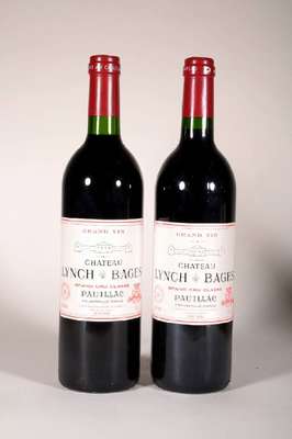 4 Flaschen Chateau Lynch Bages, Pauillac, Grand Cru Classe, 3x 1994 & 1x 1993, ca. 75 cl, 13% Vol., Füllstände: je ca. into neck, unverkostet, sehr ...
