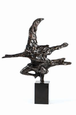 Hans Blank, geb. 1952 Niederlande, studierte an der Rijksacademie in Amsterdam, Bildhauer, hier: "Children of King Lir", Bronze, ...