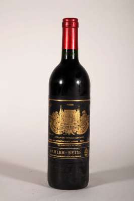 4 Flaschen 1988 Chateau Palmer, Margaux, je ca. 75 cl, je ca. 12 % Vol., Füllstand: je ca. into neck, unverkostet, sehr gute Erhaltungszustände, ...