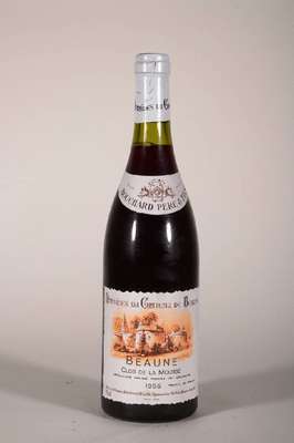 4 Flaschen 1985 Bouchard Pere & Fils Beaune,Clos de la Mousse, je ca. 75 cl, Abstand zwischen Kapsel und Wein: ca. 1-2,5 cm, unverkostet, sehr gute ...