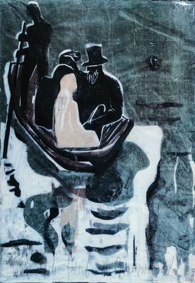 Rudi Baerwind, 1910-1982, Konvolut aus 2 Lithografien, je sign., je unter Glas gerahmt