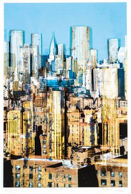 Gottfried Salzmann, geb. 1943, New York, 3D-Lithografie, handsign., num. 21/30, Blattgr. 83x61 cm