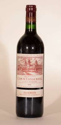 1 Flasche 1995 Chateau Cos D´Estournel, Saint-Estephe, ca. 75 cl, 13 % Vol, Füllstand: ca. into neck, unverkostet, guter Erhaltungszustand
