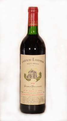 4 Flaschen 1990 Chateau Lanessan, Haut-Medoc, ca. 75 cl, 12,5 % Vol., Füllstande: top shoulder bis into neck, unverkostet, sehr gute ...