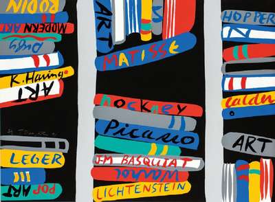 Tom Slaughter, 1955-2014, Farbserigraphie, handsign., num. 12/30, dat. 91, Blattgr. 58x78cm