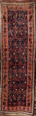 Belutsch "Long Rug" antik, Persien, Ende 19.Jhd., Wolle auf Wolle, ca. 240 x 80 cm, seltenes Format, EHZ: 4