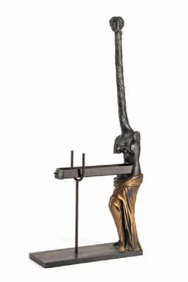 Salvador Dali, 1904-1989, Venus à la Giraffe, Bronzeskulptur, 1973, Signaturstempel, num. 95/1500, Gießerstempel Venturi Arte Bologna, ca. ...
