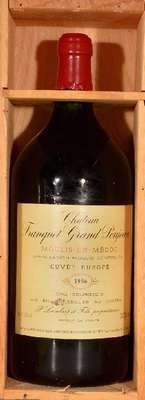 1 Doppelmagnumflasche 1986 Chateau Franquet Grand Poujeaux, Cru bourgeois, Cuvee Europe, Moulis, Haut-Medoc, ca. 300 cl, 12,6 % Vol., unverkostet, ...