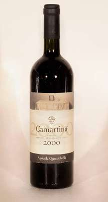 6 Flaschen 2000er Camartina, Agricola Querciabella, Greve, Toscana, je ca. 75 cl, 14 % Vol., Füllstände: je ca. into neck, sehr gute ...