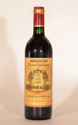 1 Flasche 1992 Chateau Angelus, Grand Cru Classe, St. Emilion Grand Cru, ca. 75 cl., 12,5 % Vol., Füllstand: into neck,unverkostet, sehr guter ...