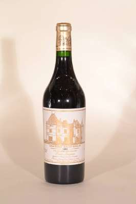 1 Flasche 1993 Chateau Haut Brion, ca. 75 cl, 12,5 % Vol., Abstand zwischen Kapsel und Wein: ca. 1 cm, unverkostet, sehr guter Erhaltungszustand