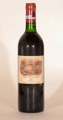 1 Flasche 1988 Chateau Lafite Rothschild, Pauillac, ca. 75 cl, 12,5 & Vol., Füllstand: ca. top shoulder, unverkostet, sehr guter Erhaltungszustand, ...