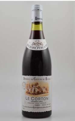1 Flasche 1983 Le Corton Bouchard Pere & Fils , Grand Cru, ca. 75 cl, Abstand zwischen Kapsel und Wein: ca. 2 cm, Etikett min. beschmutzt sonst sehr ...