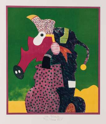Otmar Alt, geb. 1940, Konvolut aus 3 Serigraphien, je betitelt: Der Spaziergang, Der Fremde, Der Traumfänger, sign., dat. 75, num. 62/75, 72/75, ...