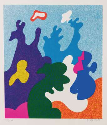 Otmar Alt, geb. 1940, Konvolut aus 3 Serigraphien, je sign., dat. 71,74,75, num. 45/100, 76/100, 68/100, Blattgr. 72x60 cm, 68x54 cm, 58x47 cm