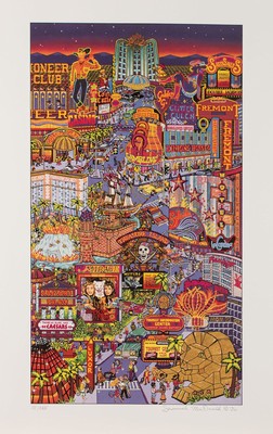 Susannah MacDonald, geb. 1954, Las Vegas, Farbserigraphie, handsign., dat. 96, num. 75/325, Blattgr. 81x60 cm