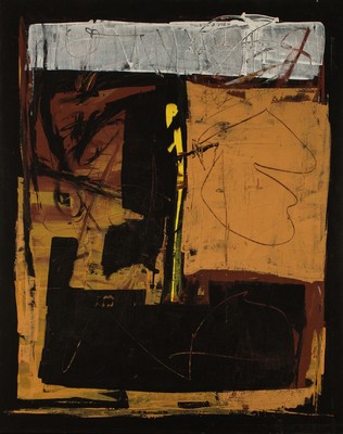 Sylvia Roersch, Acryl/Lwd, sign., dat. 96, ca. 128x101,5 cm
