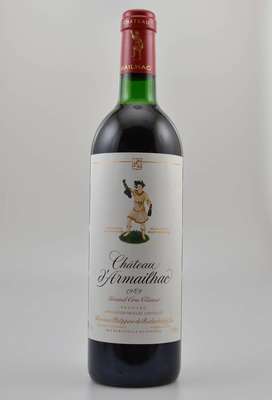 3 Flaschen 1989 Chateau d'Armailhac, Pauillac, Grand Cru Classe, je ca. 75 cl, 12,5 % Vol., Füllstände: je ca into neck, gute ...