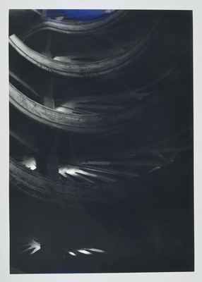 Günther Förg, 1952-2013, Fotografie, verso handsign., dat.96, Blattgr. 60x42,5 cm leichter Knick im Blatt