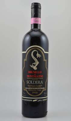 1 Flasche 1988 Brunello di Montalcino Case Basse di Gianfranco Soldera, Toscana, ca. 75 cl, 13 % Vol., Füllstand: ca. top shoulder, guter ...