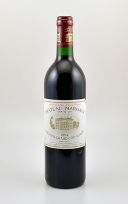 1 Flasche 1994 Chateau Margaux, Margaux, Premier Grand Cru Classe, ca. 75 cl, 12,5 % Vol., Füllstand: ca. into neck, hervorragender ...