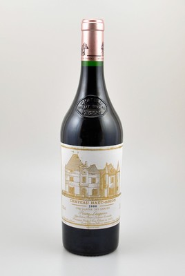 1 Flasche 2000er Chateau Haut Brion, Pessac-Leognan, Premier Grand Cru Classe, 75 cl, 13,5 % Vol., Abstand zwischen Kapsel und Wein: ca. 0,5 cm, sehr ...