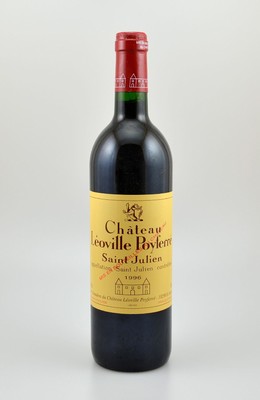 12 Flaschen 1996 Chateau Leoville Poyferre, Saint-Julien, je 75 cl, 13 % Vol., Füllstände: je into neck, hervorragende Erhaltungszustände, ...