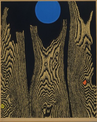Max Ernst, 1891-1976, Foret et soleil, Farblithographie von 1956, rechts unten handsigniert, links unten num. 150/200, ca. 56x45cm, PP, u.Gl., R. ...