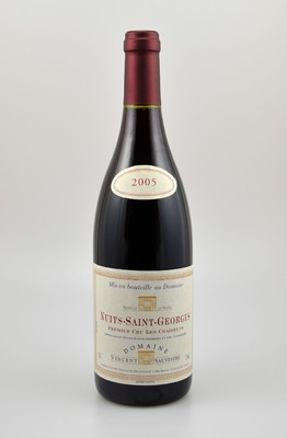 6 Flaschen 2005 Nuits-Saint-Georges, Domaine Vincent Sauvestre, Premier Cru Les Chaboeufs, je ca. 75 cl, 13 % Vol, Füllstände: je ca. high fill, ...