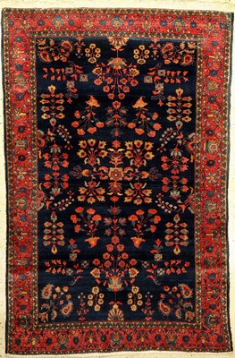 Sarogh Mohajeran antik, (US Re-Import), Persien, 19.Jhd., Korkwolle, ca. 191 x 124 cm,EHZ: 2-3