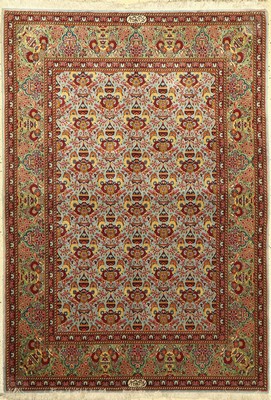 Keschan Kork (Signiert), Persien, ca. 40 Jahre, Korkwolle, ca. 172 x 120 cm, EHZ: 2