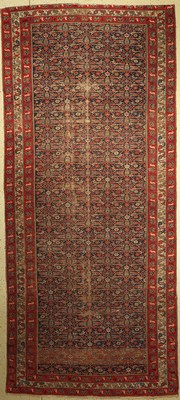 Malayer Kelly antik, Persien, um 1900, Wolle auf Baumwolle, ca. 400 x 180 cm, EHZ: 3