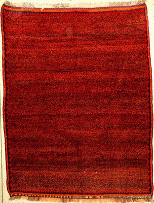 Gabbeh "Salt & Pepper" alt, (Publiziert beiKremer), Persien, um 1950., Wolle auf Wolle, ca. 170 x 135 cm, EHZ: 2-3. (Pub.: 99 Teppiche, ...