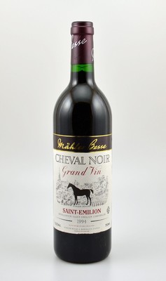 7 Flaschen 1994 Cheval Noir Grand Vin, Saint-Emilion, je ca. 75 cl, 12,5 % Vol., Füllstände: je ca. into neck, gute Erhaltungszustände, unverkostet