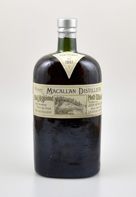 1 Flasche 1861 Macallan Replica, ca. 70 cl, 42,7 Vol., die Macallan Replica Abfüllung wurde im Jahr 2002 veröffentlicht und wurde dem Stil von ...