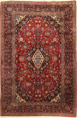 Keschan fein, Persien, ca. 40 Jahre, Korkwolle, ca. 216 x 145 cm, EHZ: 2-3