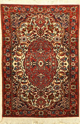 Esfahan alt, Persien, ca. 60 Jahre, Wolle auf Baumwolle, ca. 114 x 78 cm, EHZ: 2
