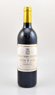 11 Flaschen 1999 Chateau Pichon Longueville Comtesse de Lalande, Pauillac, Grand Cru Classe, je 75 cl, 13 % Vol., Füllstände: je ca. high fill, ...