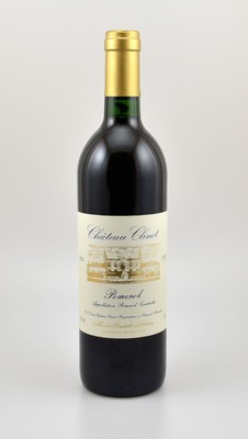 12 Flaschen 1988 Chateau Clinet, Pomerol, je 75 cl, 12,5 % Vol., Füllstände: je into neck, hervorragende Erhaltungszustände, unverkostet, in OHK, ...