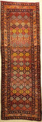 Meschgin alt, Persien, ca. 50 Jahre, Wolle auf Baumwolle, ca. 304 x 106 cm, EHZ: 2-3
